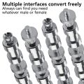 Camera Screw, 21 Pcs 1/4 Inch 3/8 Inch Converter Threaded Screws. 