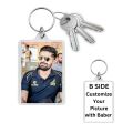 Customized Photo Keychain, Customized Your Different 2 Photos On Keychain 100% HD Clear Result--Royal Quality, Guaranteed, long Life Keychain--Yaha Ap Apni Passand Ki 2 Picture Lagwa Sakty Hy--Best Gift For Your Friend ,Husband, Fiance, Sister And Father. 