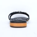 Stylish Trendy Unique Slides Having Crystal Stone Strips on the top For women. 