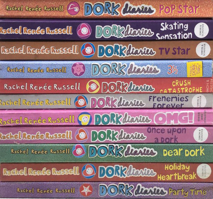Dork%20Diaries%20By%20Rachel%20Renee%20Russell%2011%20Books%20Collection%20Set%20-%20Image%202