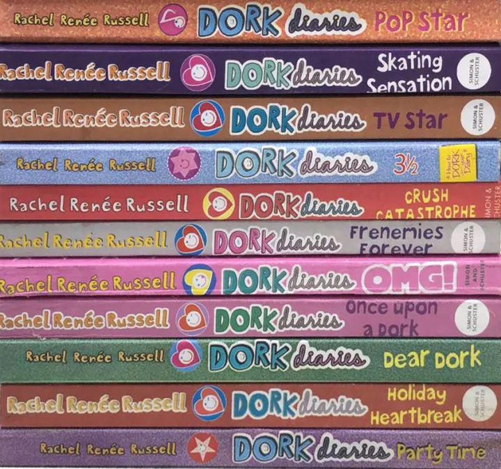 Dork%20Diaries%20By%20Rachel%20Renee%20Russell%2011%20Books%20Collection%20Set%20-%20Image%202