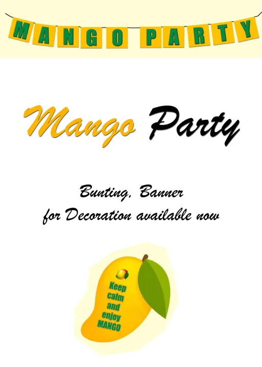 Mango%20Party%20Banner,%20Bunting%20For%20Decoration%20-%20Image%202