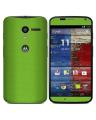 MOTO X Green Carbon Fiber Texture Mobile Skin. 