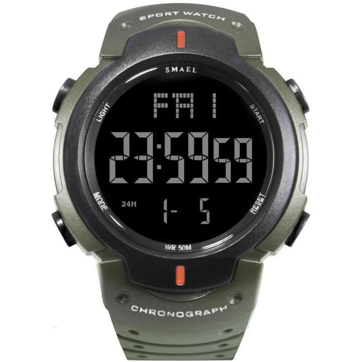 SMAEL  Watch  Fashoin Watch Men Big Dial S Shock Relojes Hombre Casual Sport Watches 0915 LED Digital Watch for Men