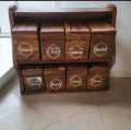Wooden Masalah Boxes Hand Made Craft with Pure Sheesham Wood. 