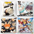 ZENGIA Anime Manga Haikyuu Pillow Case Cushion Cover Cartoon Character Pillow Cover Decorative Pillows For Sofa Car Pillowcase. 