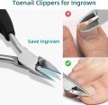 Nail cutters, premium nail clippers with sharp and smooth cut for thick and deep ingrown toenails and fingernails nail clippers stainless steel nail scissors, nail clippers for purposes. 