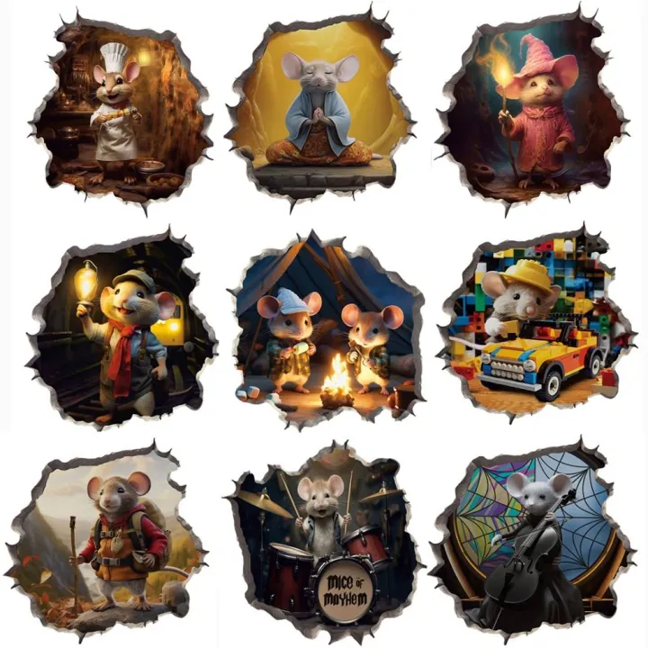Mouse%20Hole%20Wall%20Sticker%20Mouse%20Hole%20Stickers%20Cute%20Cartoon%20Decals%20PVC%20Little%20Mice%20Decals%20Home%20Decor%20Wall%20Hole%20Decal%203D%20Rat%20Hole%20Wall%20Sticker%20-%20Image%208
