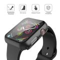 Glass+Matte Watch Cover for Apple Watch Case 45mm 41mm 44mm 40mm 42mm 38mm Bumper+Screen Protector for Iwatch 7 6 5 SE 4 3 2 1. 