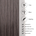 Imported High Temperature Chemical Fiber Hair Extension Piece – Straight Hair Wig Piece – 5 Clips – Long, Thick, and Versatile - Increase your hair volume effortlessly and create beautiful, natural-looking hairstyles in minutes!. 