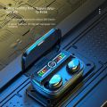 M27 Damix Airpods Original _ with Super Sound & High Quality Touch Sensors True Stereo Headphones with Built in Mic 10m Transmission Bluetooth Wireless Earbuds , Charging Case Sport Headset for all Bluetooth Smart devices. TWS Alternative. 