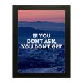 Motivational Quotation Frames, Quotation for Office Wall Decor-Raqeeq QF55. 