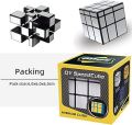 Original Qiyi Mirror Cube 3x3 Golden Sticker Less Qiyi Warrior S Best Quality Fast Speed Magic Rubik Speed Cube Educational Puzzle Toys. 