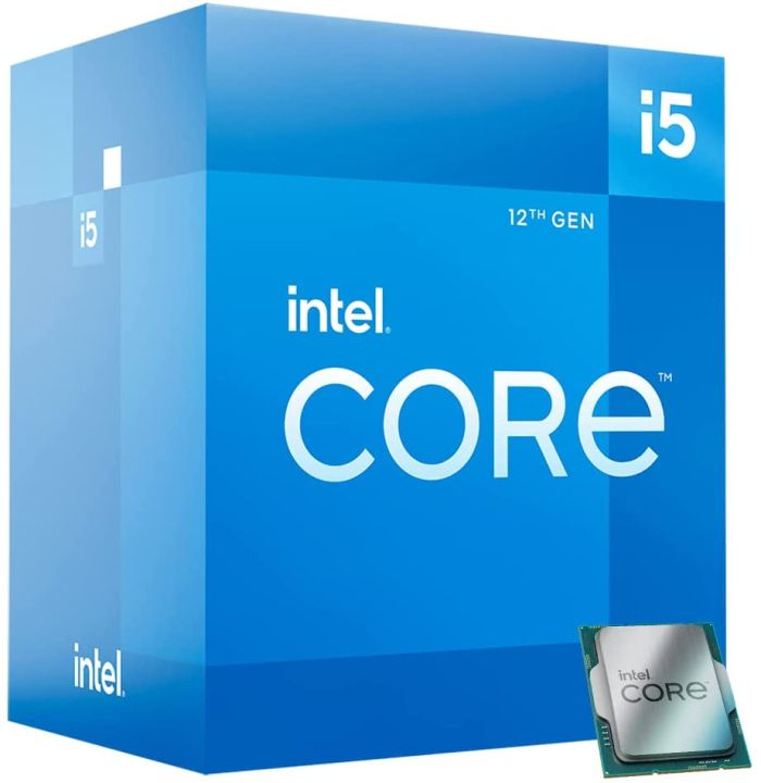 Intel® 12th Generation Core™ i5 12400 2.50 GHz 18MB Intel Smart Cache - 4.40 Max Turbo Frequency - 6 Cores - 12 Threads