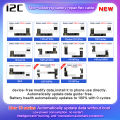 i2C Non-Soldering Battery Repair FPC Flex For iPhone 15 14 13 12 11 Pro Max i2c I6S BR-13 KC01 KC02S KC03 Tag On Cable Replace. 