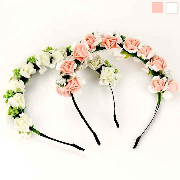 Pack%20of%202%20Flower%20Headbands%20White%20Bridal%20and%20Party%20Crown%20-%20Image%202