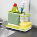 Plastic 3-in-1 Stand for Kitchen Sink. 