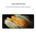 For Samsung Galaxy S21 Ultra 5G 3D Curved Edge Full Screen Tempered Glass Film(Black). 