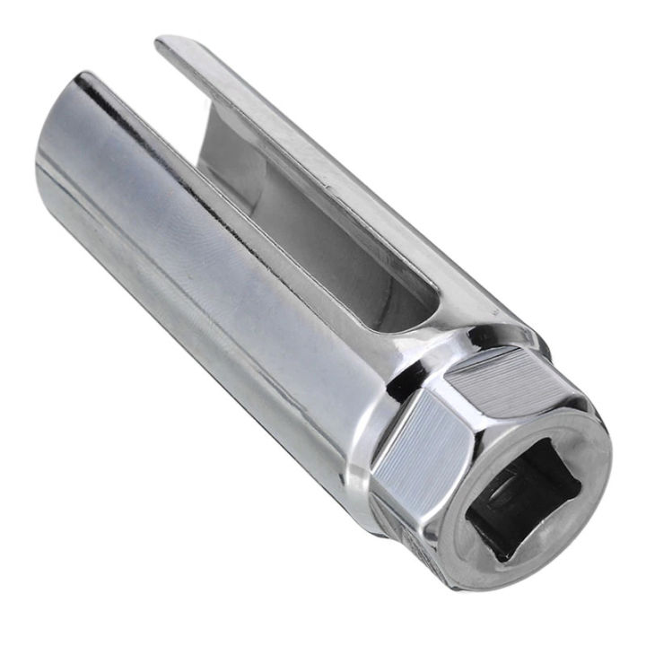 O2 Sensor Socket-Oxygen Sensor Socket Removal Tool with Side Wire Cutout 1/2” Inch Drive x 7/8” (22mm) fits All Vehicle O2 Removal and Installation Offset Oxygen Sensor Socket