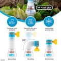 Fan faucet with clip 360 adjustable with Faucet filter, Faucet tap nozzle, Fan Faucet 360 Degree Water Saving Tap with Faucet splash head, Water-saving Device for Kitchen & Bathroom. 