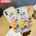 JIUMOO For Samsung S22 Plus S22 Ultra 5G Case Cartoon Cute Animal Macaron Colorful Lovely Cream Wave Border Soft Clear Shockproof Phone Cases Creative Camera Transparent Casing Simple Gentle Protective Cover. 