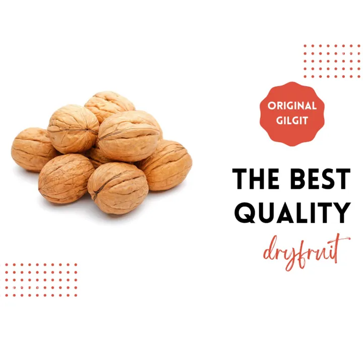 Akhrot Shell Gilgit Wallnut (Akhrot) with shell 1kg | Daraz.pk