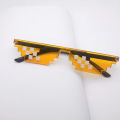 NEW Design Funny Mosaic Sunglasses Thug Life Sun Glasses Pixel Black Retro Gamer brave. 
