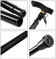 Folding Cane Foldable, Adjustable, Lightweight Aluminum Offset Walking Cane Collapsible Walking Stick|. 