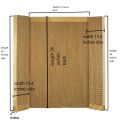 SET of 3 Imported Evaporative Air Cooler Pads (26"*23"Back, 26"*15.4" sides) 2 INCHES Thickness. 