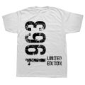 Novelty 60th Birthday 60 Years Retro Vintage 1963 T Shirts Graphic Cotton Streetwear Short Sleeve Birthday Gifts Summer T-shirt. 