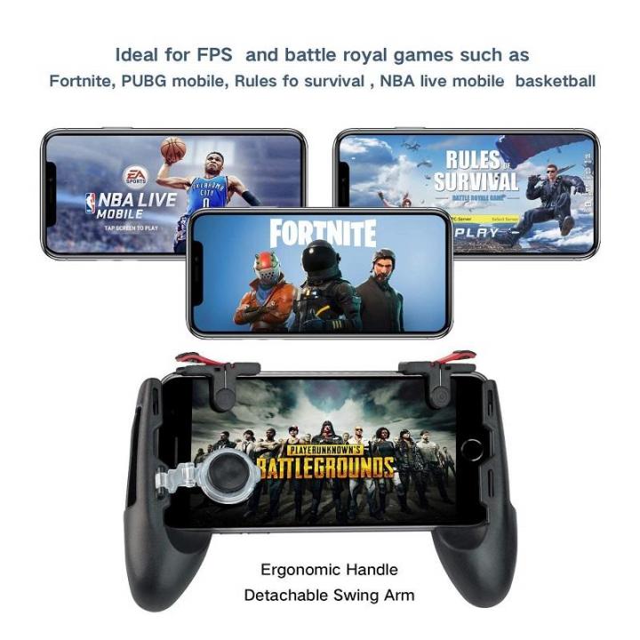 PUBG/Fortnite/Rules%20of%20Survival%20Support%20Buttons%20L1R1%20Trigger%20Android%20and%20iOS%20(5%20in%201)%20-%20Image%204