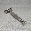DE Safety Razor (Double Edge) Perfect  Stainless Steel Adjustable Heavy Duty Safety Razor for Barber and Personal Use, Barbershop Good Quality Close Smooth Shave, Comfortable To Use and Long Life Hair Razors for Men. 
