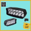 Pack of 2, Super bright 16 Led Bar Lights for Bike & Car. 