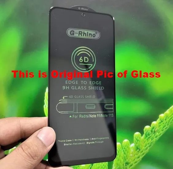 NEW%206D%20Gorilla%20Full%20Glue%20for%20Redmi%20Note%2011%20Tempered%20Glass%20Screen%20Protector%20Full%20Edge%20For%20REDMI%20Note%2011%20-%20Black%20-%20Image%205