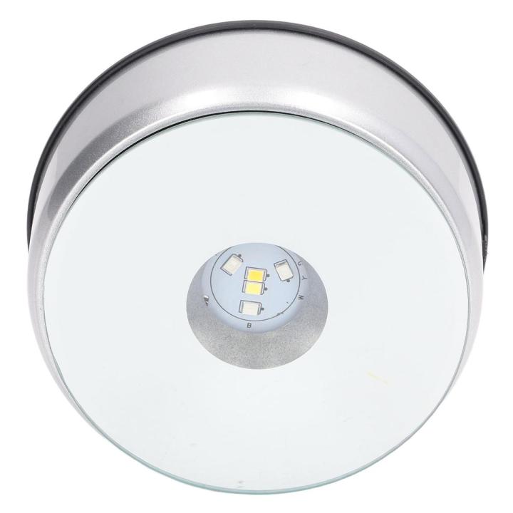 Rotating Light Display Base, Wide Applicability Rotating Display Stand for Resin Objects for Cups