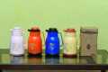 Winer Thermos Vacuum Flask Stylish Flask Hot and Cold Thermos Jug Plastic Body Thermal Flask 1 Litre Multicolor. 