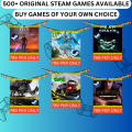 All PC Games Available (STEAM). 