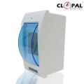 Electrical distribution box home lighting box 2 way surface mounted circuit breaker distribution box indoor on wall. 