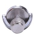 Longer Shaft D-Ring Screw 3/8 Inch-16 Thread Camera Tripod Quick Release Fixing Screw Adapter (Pack of 4). 
