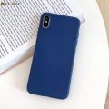 Huawei Honor 8 8C 8X Max Phone Case Candy Color Colorful Plain Matte Fresh Simple Cute Soft Silicone TPU Case Cover. 