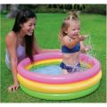 Intex 57107 Sunset Glow Baby Pool For Kids (Size 24”/8.5”) Swimming Pool. 