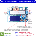 4A 35w Digital Buck Boost Converter Adjustable Step Up Step Down Voltage Regulator Power Supply Module ZK-SJVA-4X with LED Display for DIY Projects & Electronics by Electrica. 