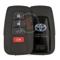 Aluminium Alloy Key Cover for Toyota Car Keys with Keychain - Fortuner, Vigo, Hilux, Yaris, And Land Crusier -. 