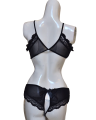 Xeffo Sexy Lingerie Bra set underwear panties stylish lace women Girls. 