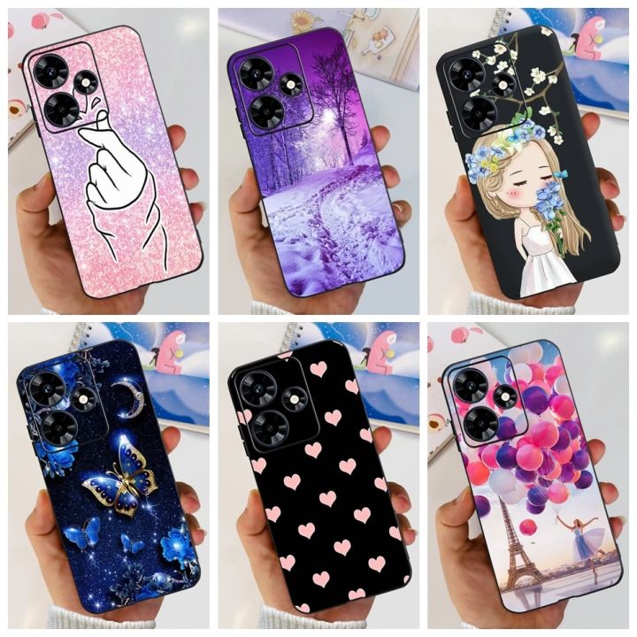For Infinix Hot 30 Play 30i 4G Case Cute Funny Clear TPU Soft Back Cover For Infinix Hot 30Play 30i 30 Play Phone Case