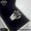 Natural Rutile Quartz Ring , Moh e Najaf Ring , Rutilated Quartz Ring. 