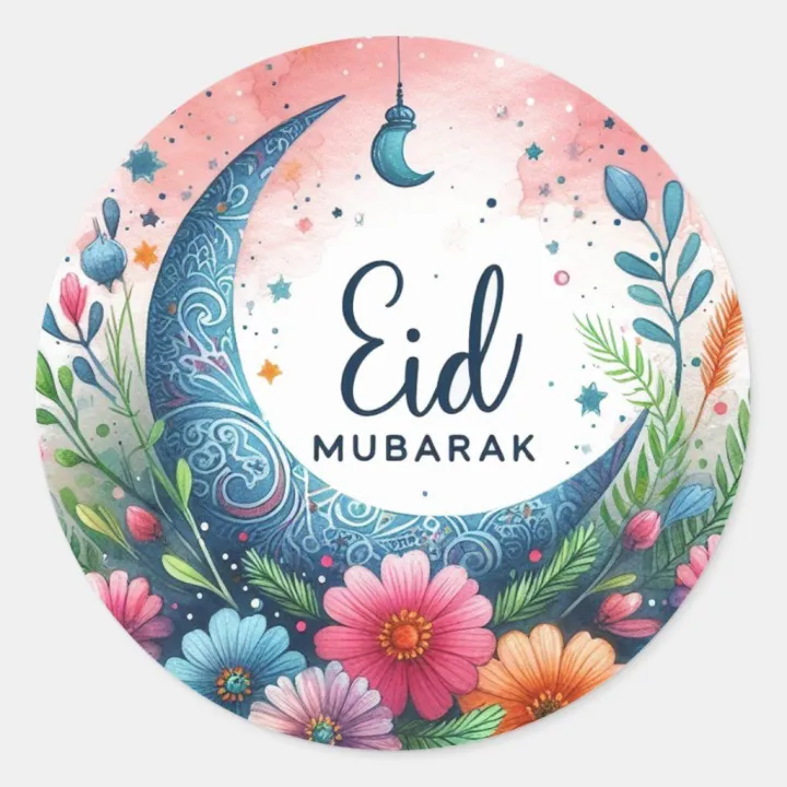 Eid Mubarak Stickers Eid Islamic Stickers Sticker Pack Of 10 Sticker ...