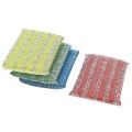 4 Pieces Dish wash sponge pad scourer stainless steel wire sponge. 