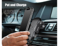 Wireless Car Charger Mount Compatible with LG V40 ThinQ Phone, Air Vent Mount, 10W 7.5W AC Auto Sensor Fast Charging Dock for V40 ThinQ Model. 