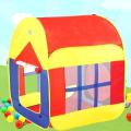 Big Tent House With 100 Soft Plastic Balls For Kids. 